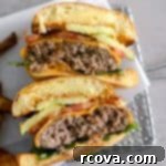 Flawless Grilled Beef Burgers 6 Perfectly Grilled Beef Burgers - a close-up of a finished burger patty