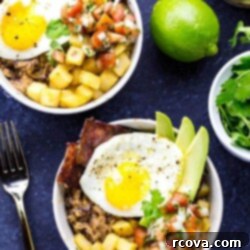 Ranchero Yumurta Kaseleri 9 Huevos Rancheros Breakfast Bowls