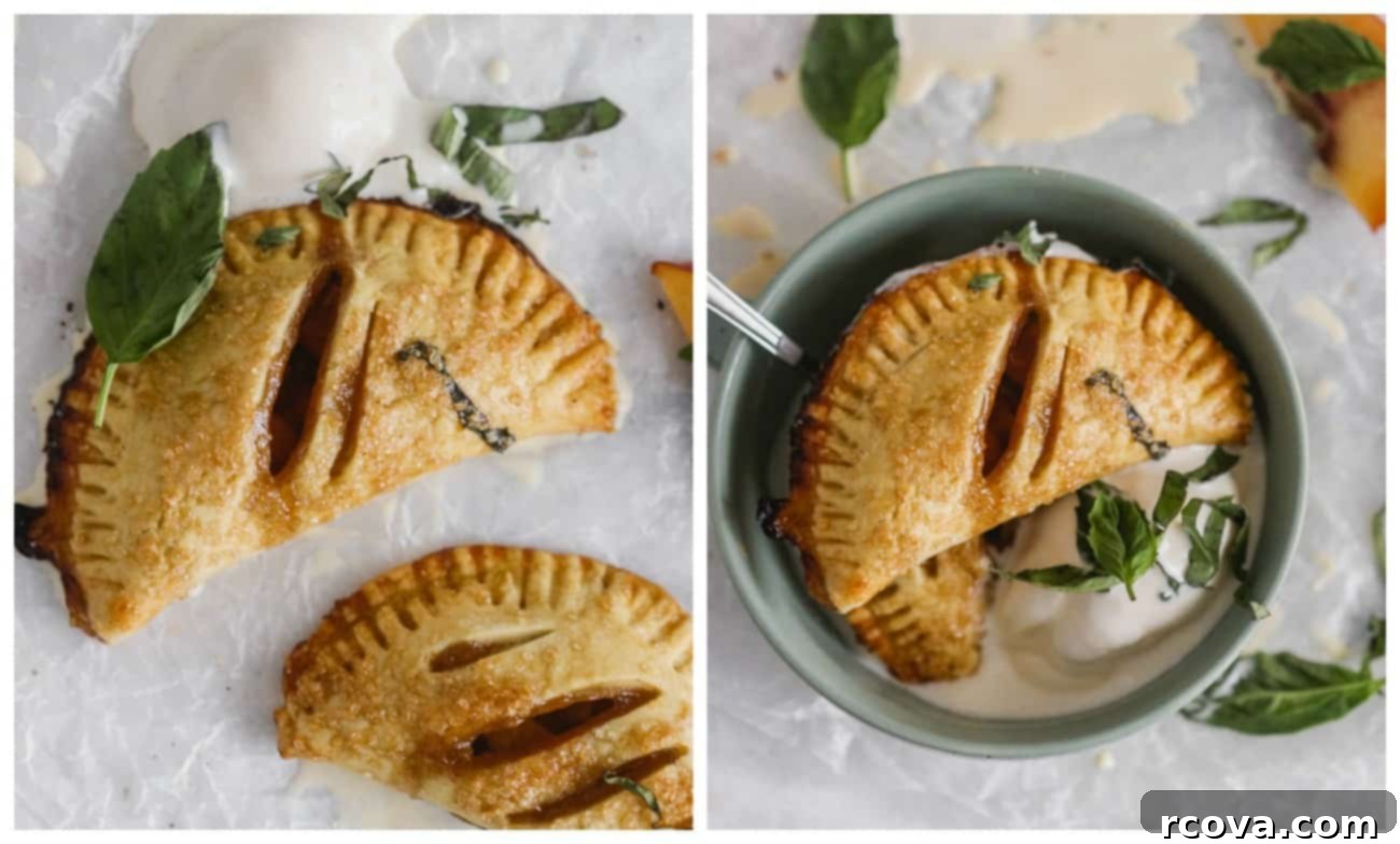 Basil Bourbon Peach Hand Pies 7 Basil + Bourbon Peach Hand Pies