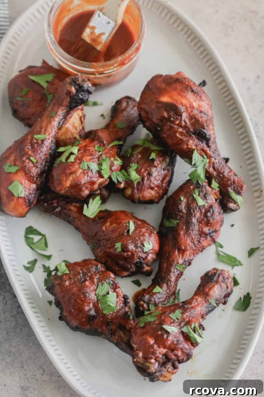 Irresistible Grilled BBQ Drumsticks 2 Grilled BBQ Drumsticks