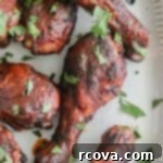 Irresistible Grilled BBQ Drumsticks 6 Grilled BBQ Drumsticks