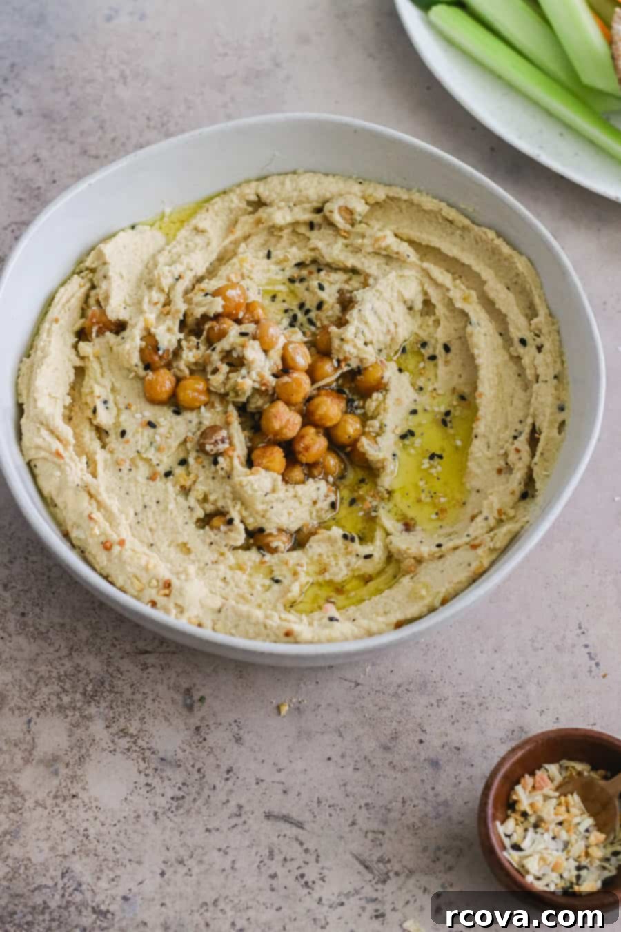 Everything But The Bagel Keto Hummus 2 everything bagel hummus