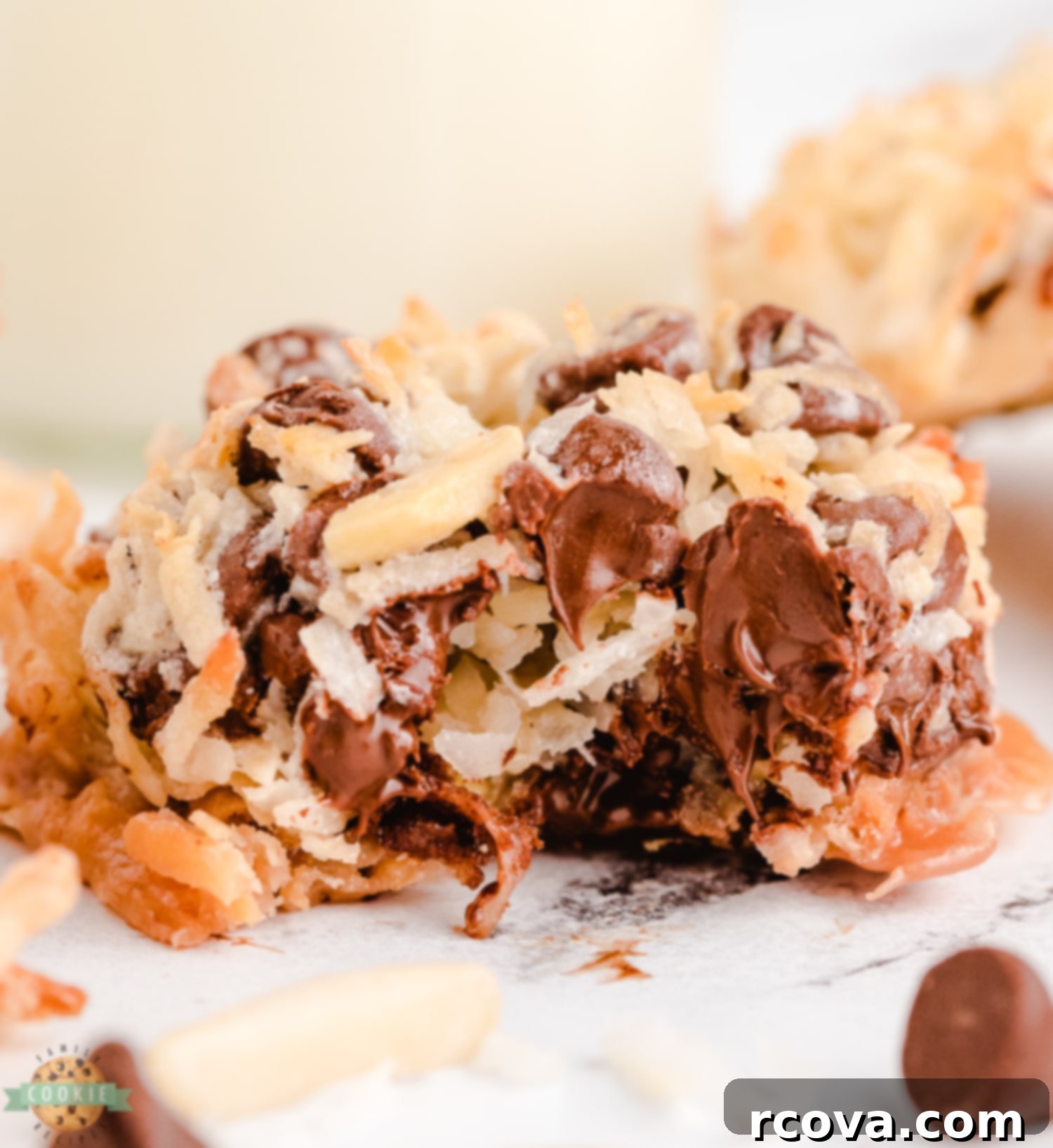 Coconut Almond Bliss Cookies 2 easy almond joy cookies