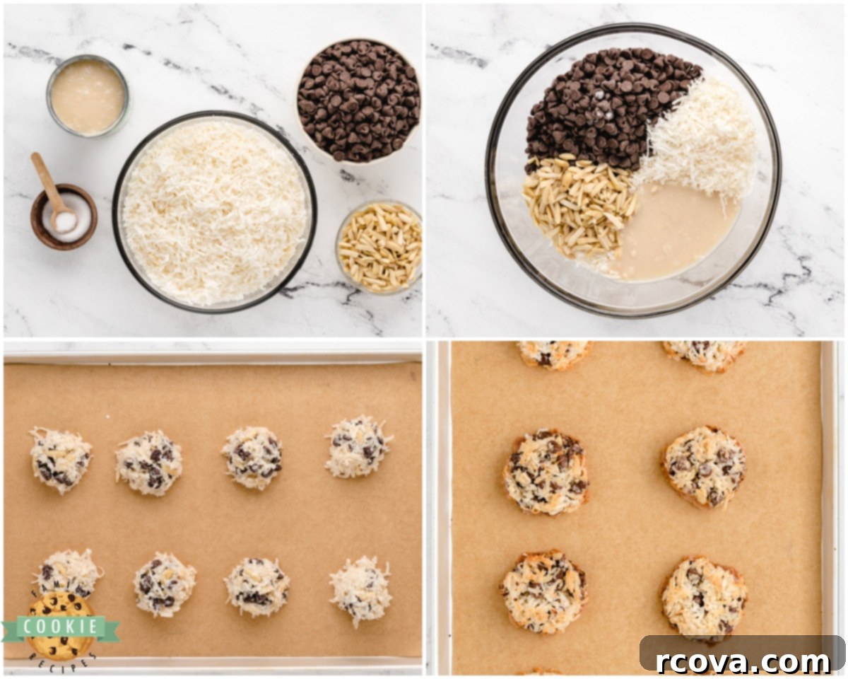 Coconut Almond Bliss Cookies 5 how to make almond joy cookies