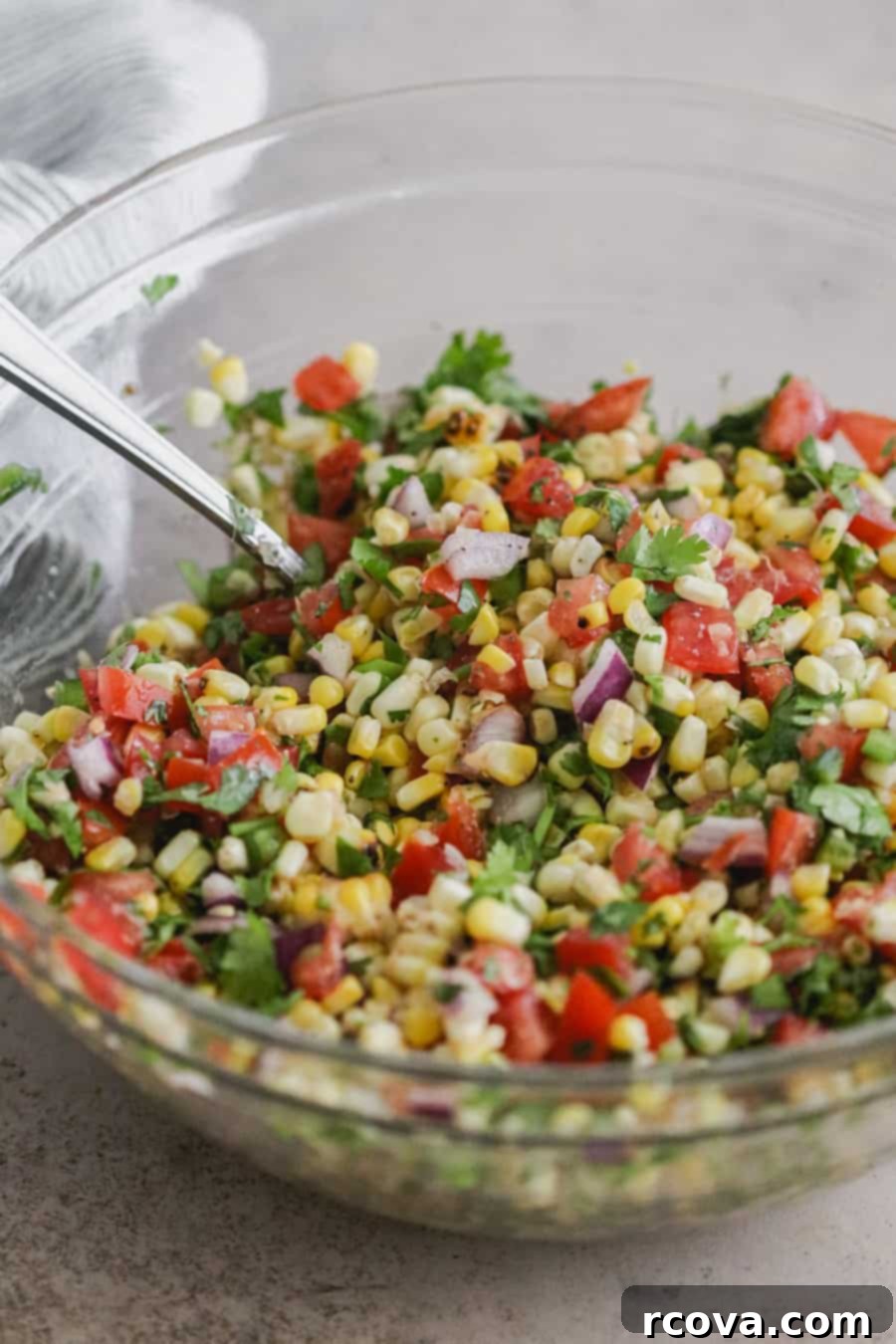 Football Season Feast Playbook 4 Roasted Corn Salsa