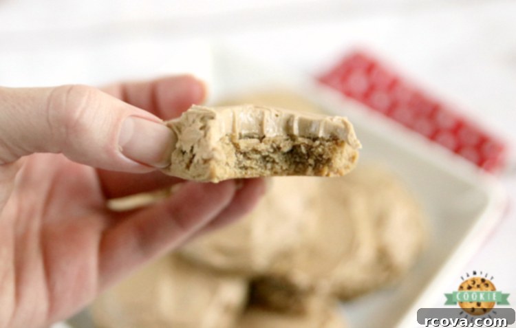 Root Beer Float Cookies 3 Root Beer Cookies are soft and delicious with root beer extract in the cookies and the buttercream frosting on top.