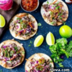 Korean BBQ Kalbi Tacos with Fresh Citrus Slaw 11 Kalbi Beef Tacos with Citrus Slaw