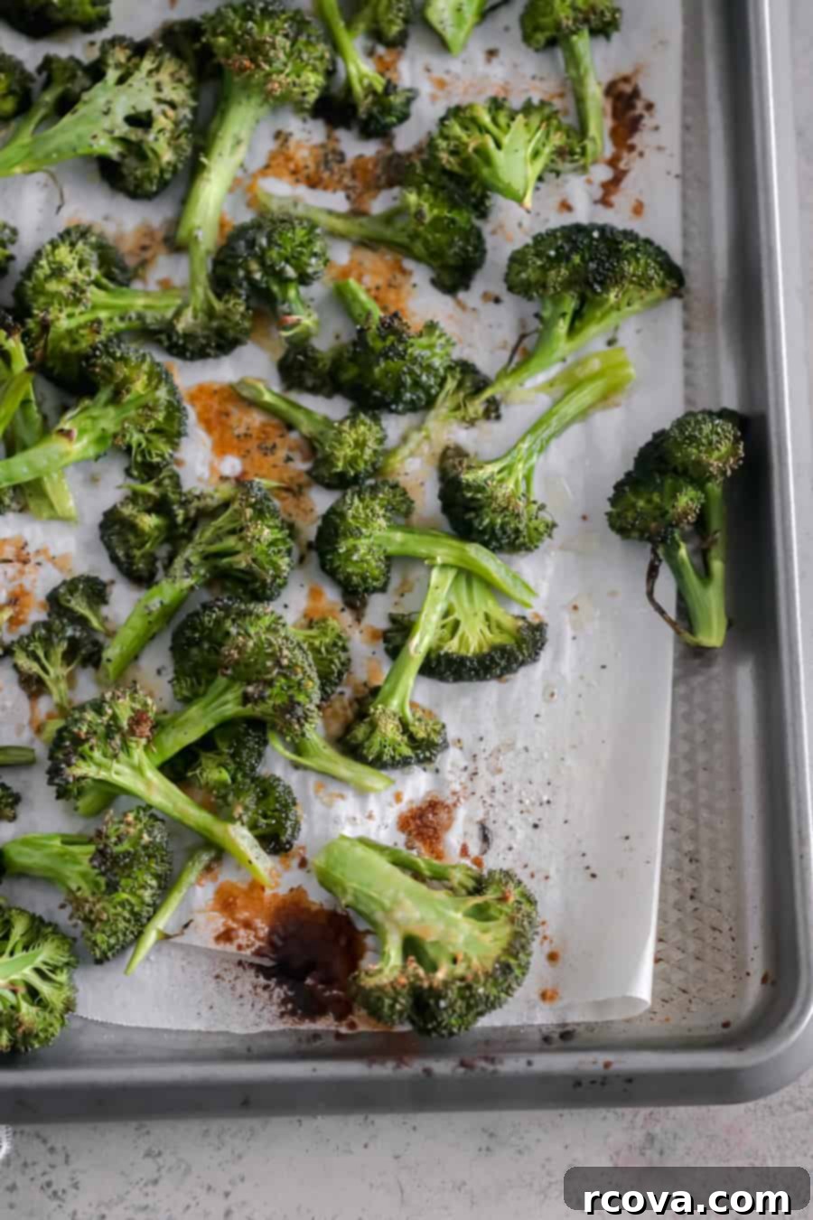 The Easiest Oven-Roasted Broccoli 2 easy roasted broccoli, perfectly golden and tender-crisp