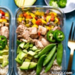 Island Jerk Chicken Rice Bowls 9 Meal Prep Jerk Chicken Bowls