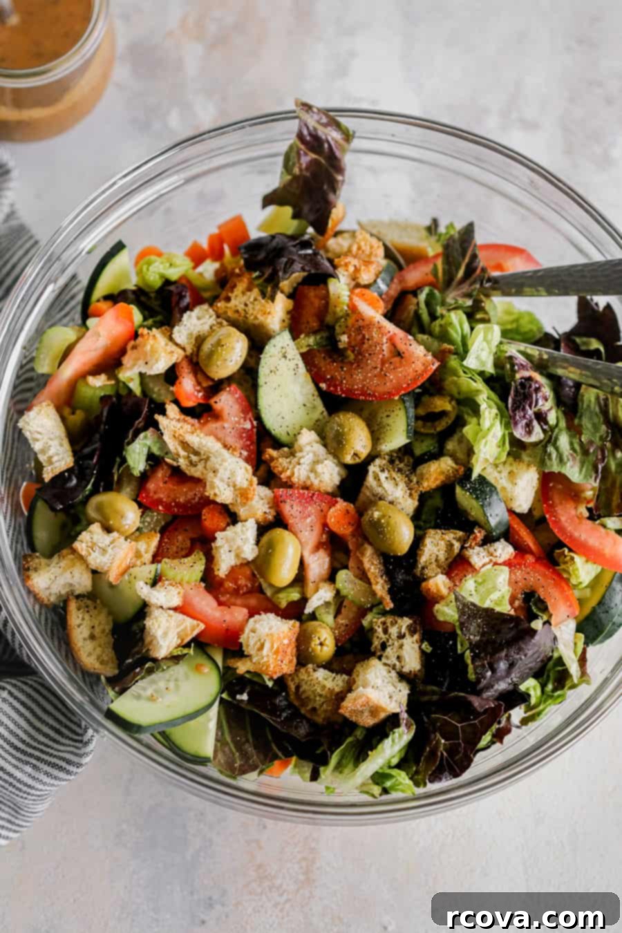Effortless Side Salad in Minutes 2 easy side salad recipe