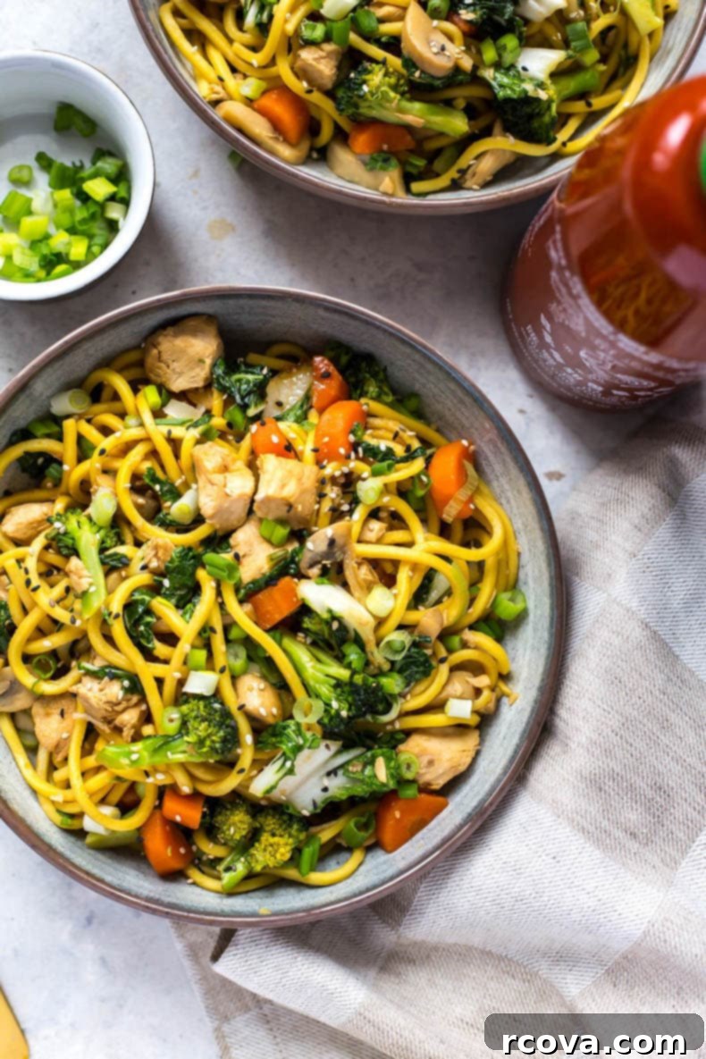 Quick and Easy Yakisoba Noodles Instant Pot or Stovetop 5 Instant Pot Yakisoba Noodle Bowls