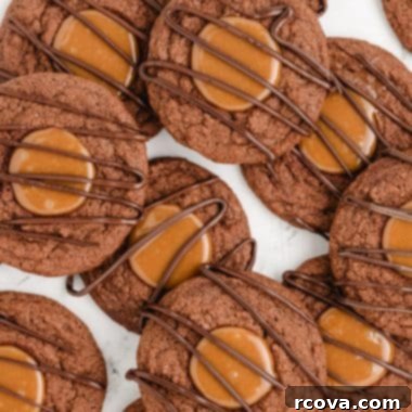 Decadent Caramel Brownie Thumbprint Cookies 10 Delicious Caramel Brownie Thumbprint Cookies