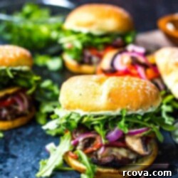 Vibrant Mediterranean Portobello Beef Burgers 9 Mediterranean Portobello Beef Burgers