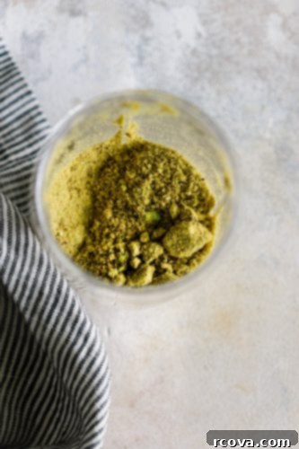 Perfect Pistachio Crusted Chicken: Air Fryer or Oven Baked 5 ground pistachios for coating