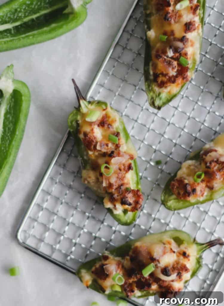 Effortless Halloween Dinners 17 Sausage Stuffed Jalapenos