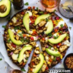 Southwest Smokehouse Pizza 9 Southwest Chipotle Avocado Corn Pizza