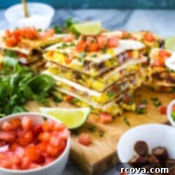 Weekend Prep Tex Mex Breakfast Quesadillas 9 Freezer-Friendly Tex Mex Breakfast Quesadillas – a complete recipe meal prep solution