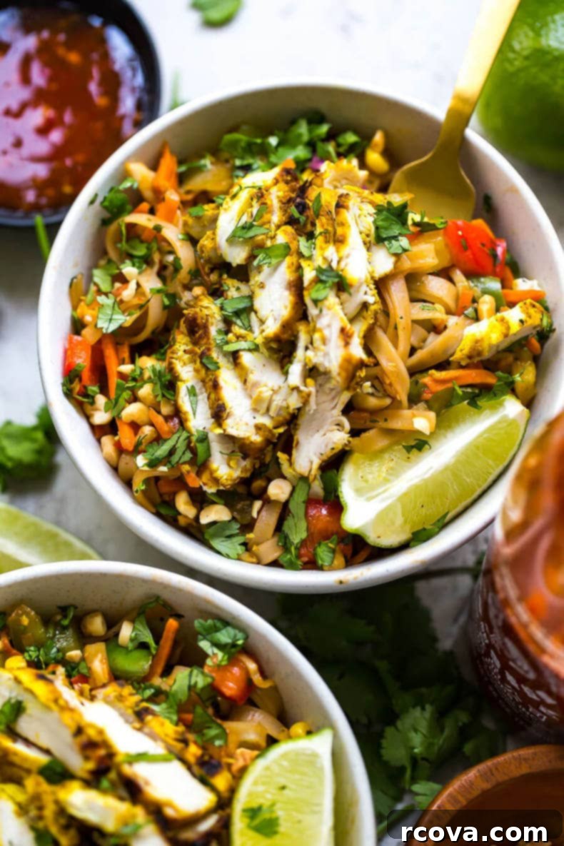 Savor Summer: Over 25 Healthy Grilling Recipes 24 Lemongrass Chicken Noodle Bowls