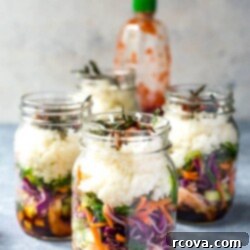 Meal Prep Dynamite Shrimp Sushi Jars 8 Dynamite Shrimp Sushi Jars