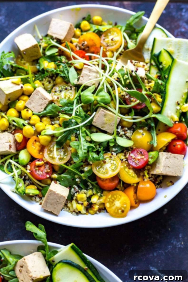 Vibrant Summer Buddha Bowls with Golden Turmeric Chickpeas 4 Summer Buddha Bowls with Turmeric Chickpeas