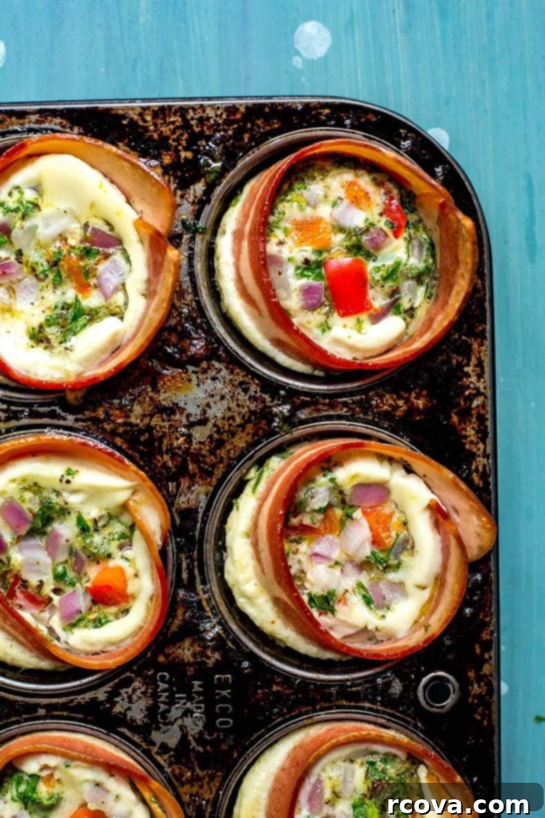 On-the-Go Turkey Bacon Egg White Muffins 9 Grab & Go Turkey Bacon Egg White Cups ready to eat