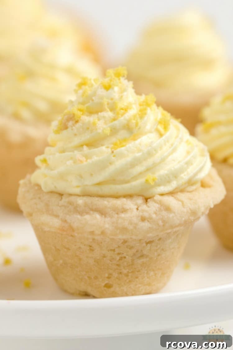 Cookie Cup Creations 11 Lemon Cream Pie Cookies