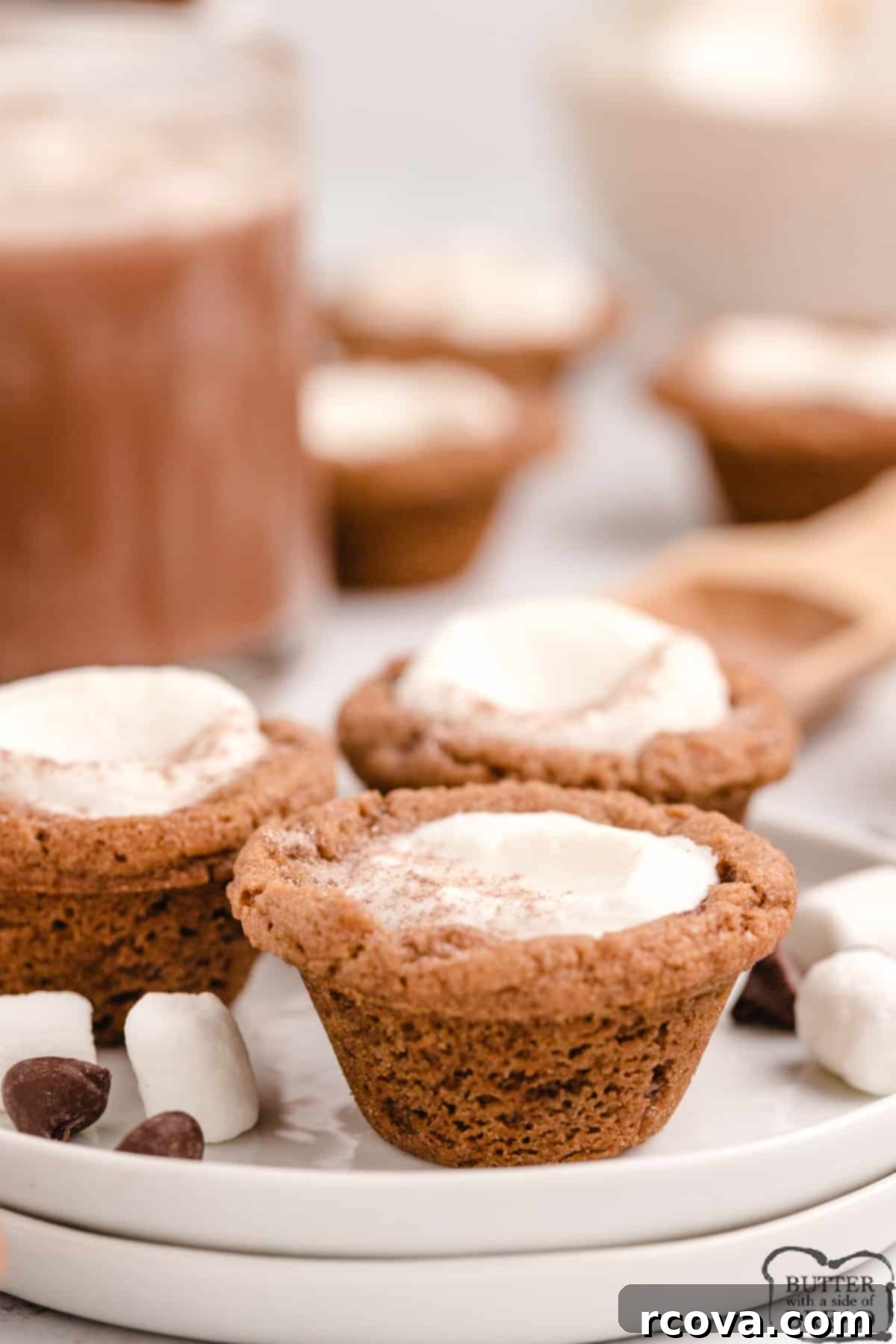 Cookie Cup Creations 14 Hot Chocolate Marshmallow Cookie Cups