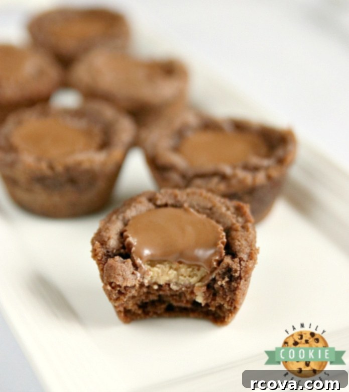 Cookie Cup Creations 3 Reese's Chocolate Cookie Cups