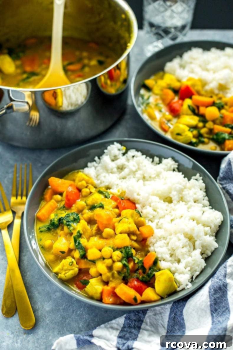 Golden One-Pan Chicken & Squash Curry 4 Butternut Squash Chicken Curry