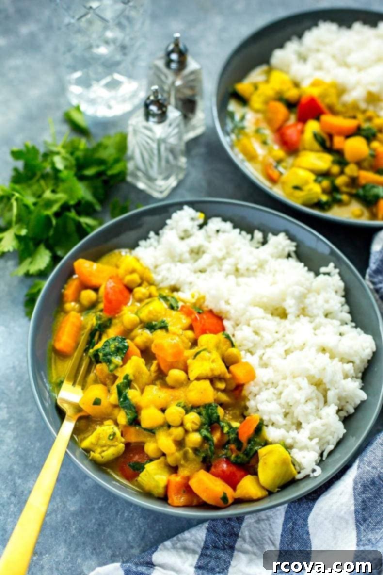 Golden One-Pan Chicken & Squash Curry 5 Butternut Squash Chicken Curry