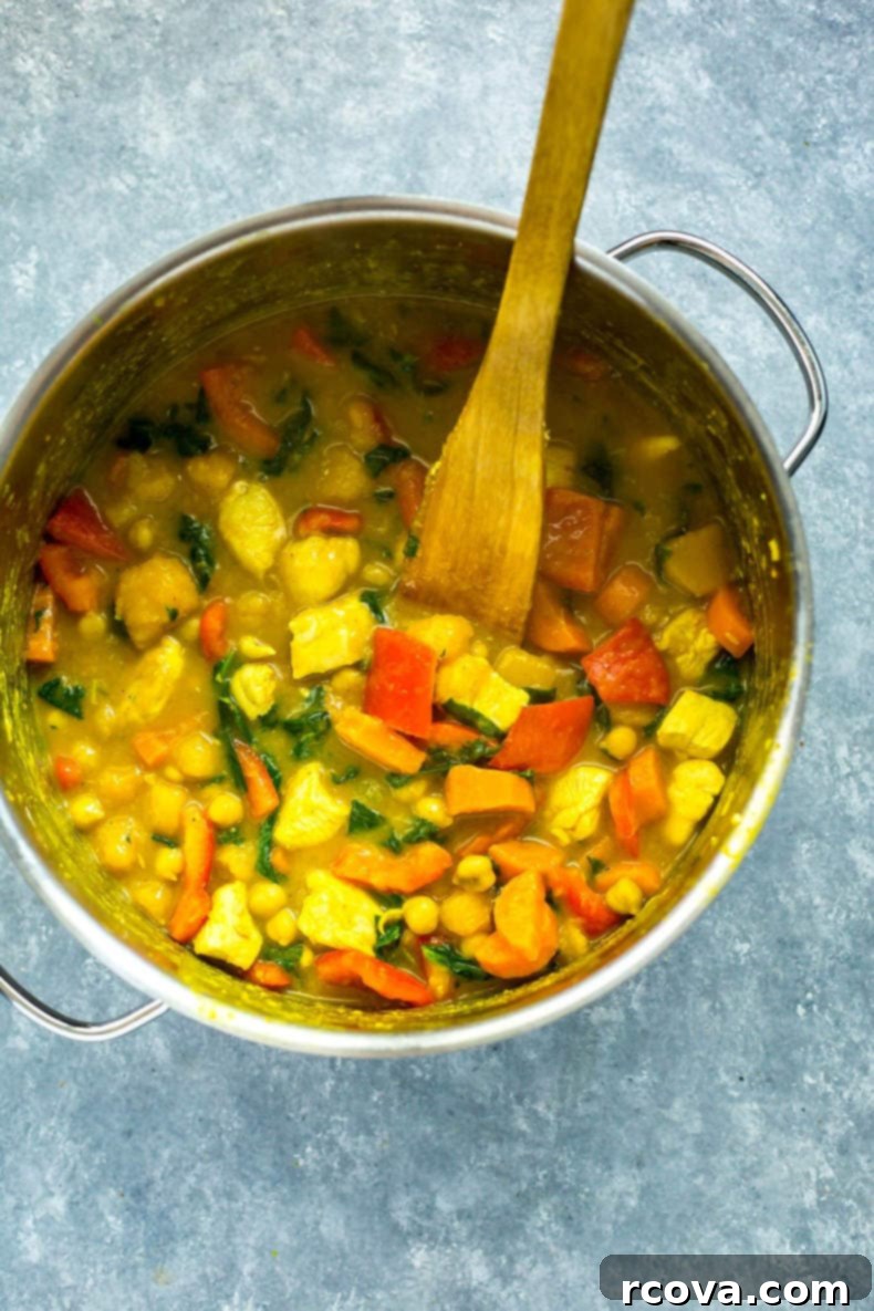 Golden One-Pan Chicken & Squash Curry 6 Butternut Squash Chicken Curry