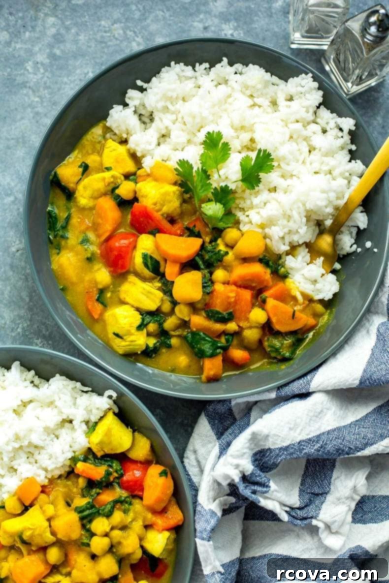 Golden One-Pan Chicken & Squash Curry 7 Butternut Squash Chicken Curry