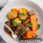 Set-It-and-Forget-It Slow Cooker Pot Roast 8 Tender slow cooker pot roast with potatoes and carrots