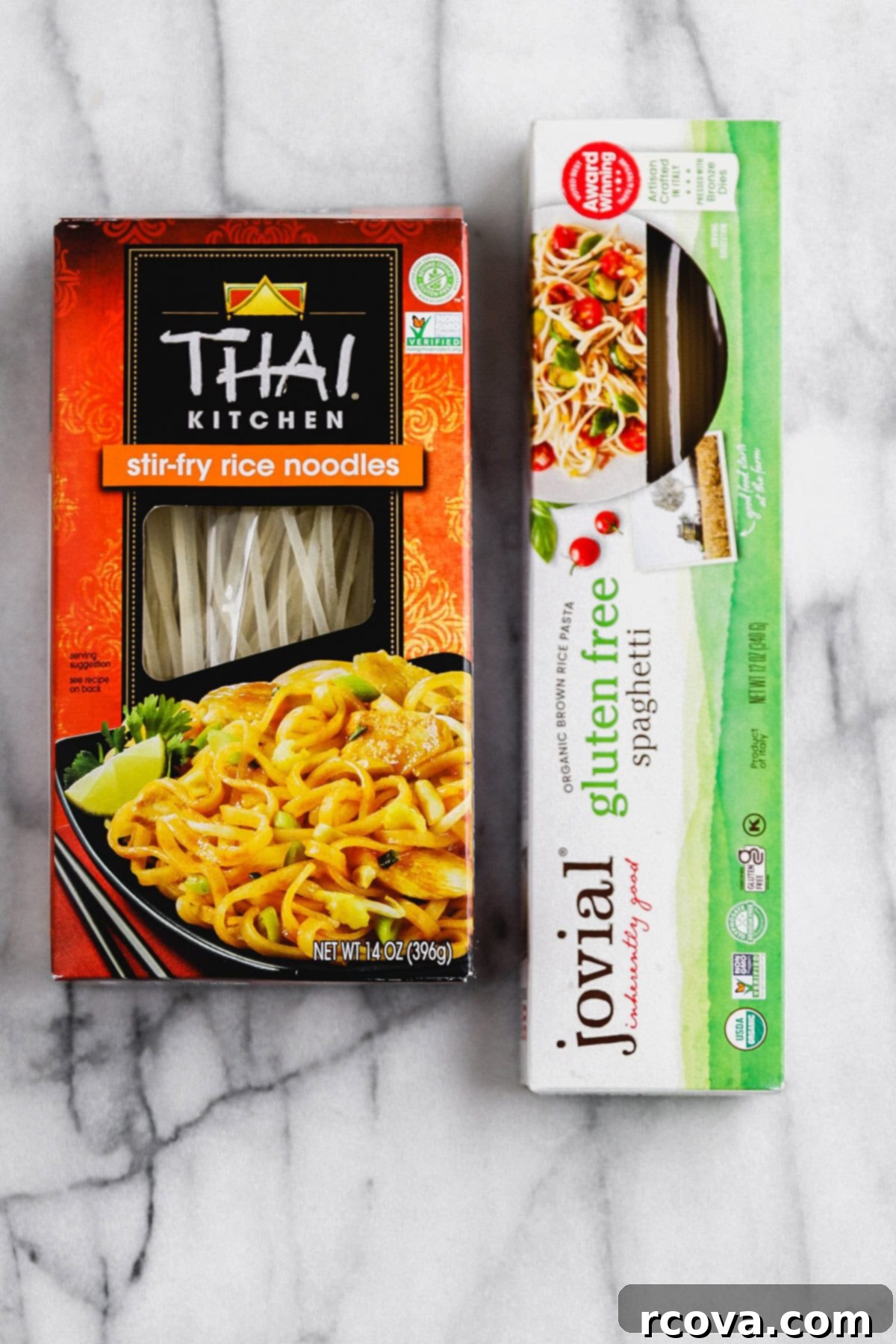 Gluten Free Sesame Rice Noodle Salad 5 various types of gluten-free noodles suitable for sesame noodle salad