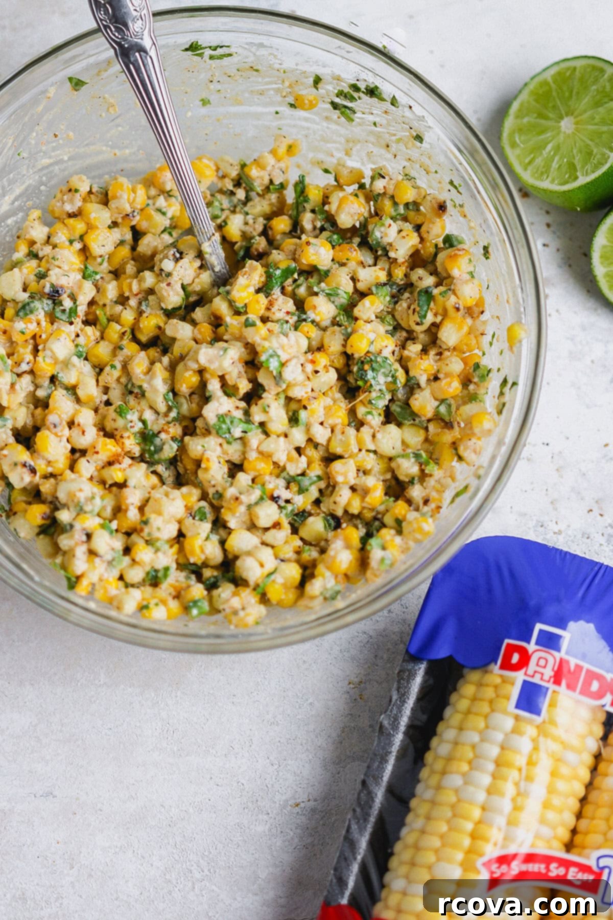 No-Mayo Greek Yogurt Mexican Street Corn Salad 6 img 19722 5