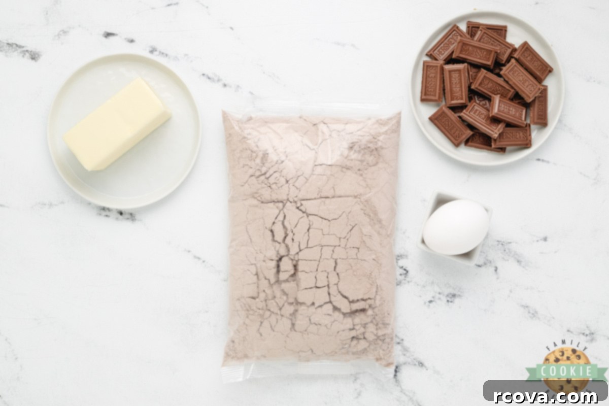 Quick Fudgy Brownie Mix Cookies 3 Ingredients in Easy Brownie Mix Cookies.