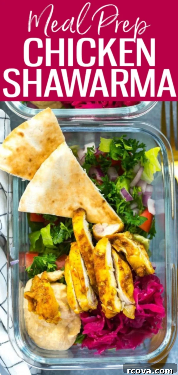 Effortless Shawarma Lunch Bowls 10 Delicious and healthy Chicken Shawarma Meal Prep Bowls for easy lunches