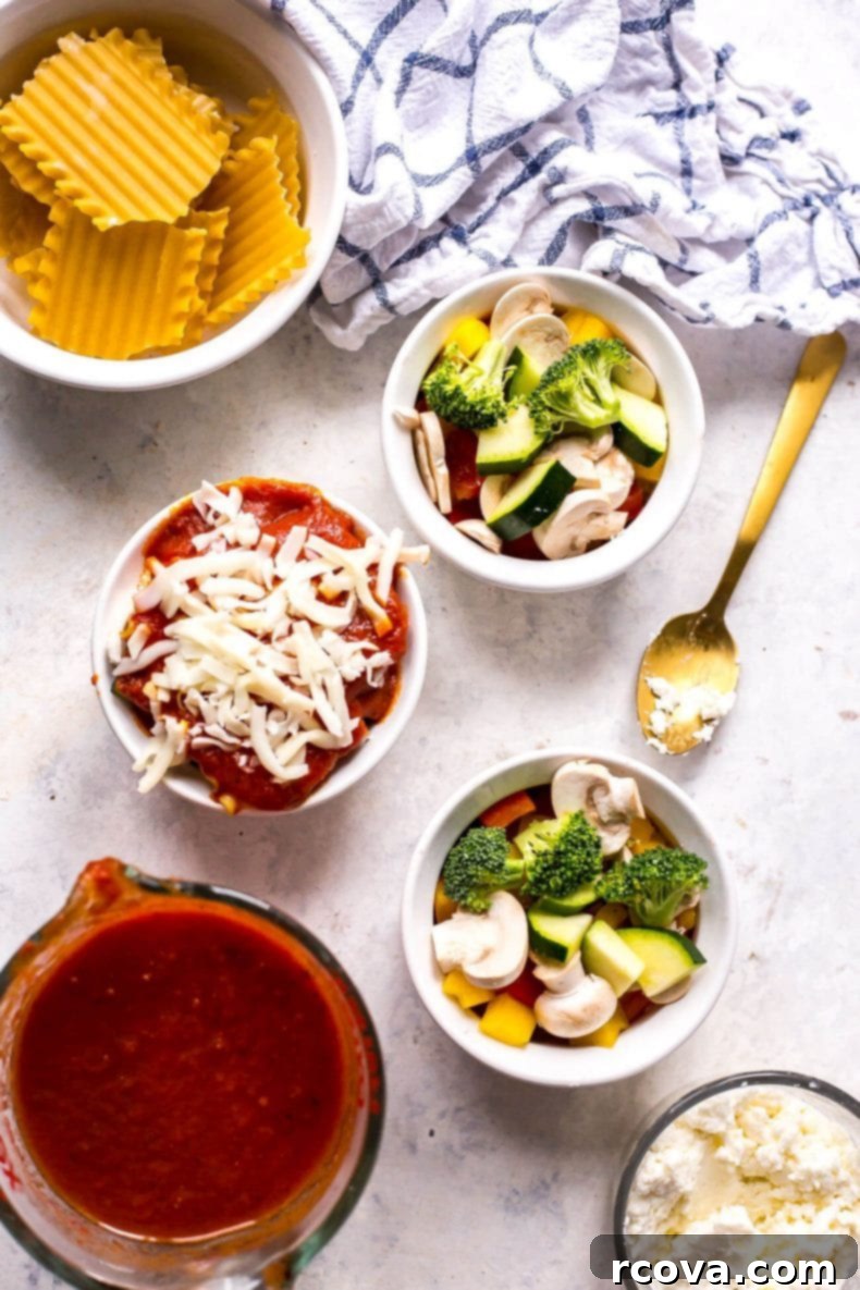 Effortless Veggie Lasagna Muffins 6 Super Easy Mini Vegetable Lasagna Cups