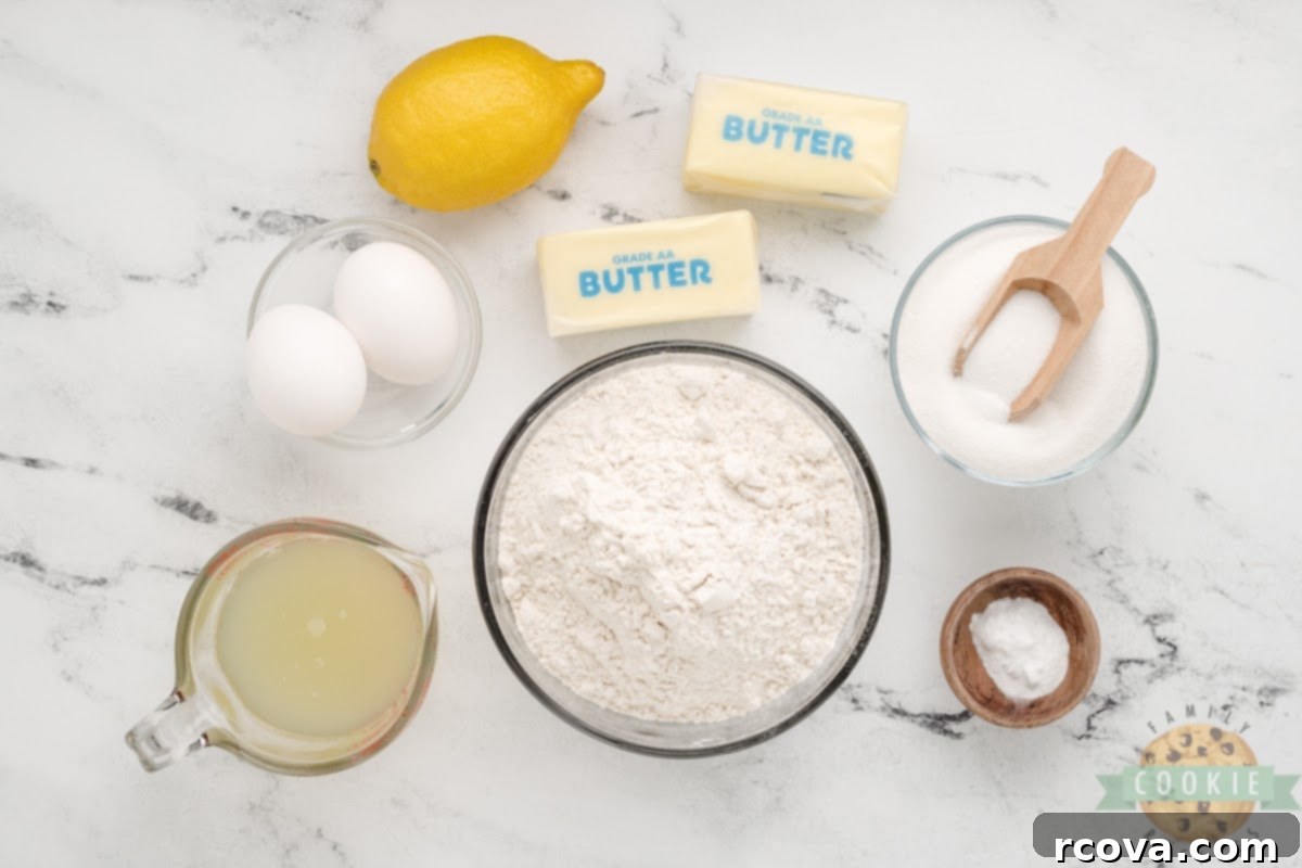 Zesty Lemonade Cookies 3 Ingredients in Easy Lemonade Cookies