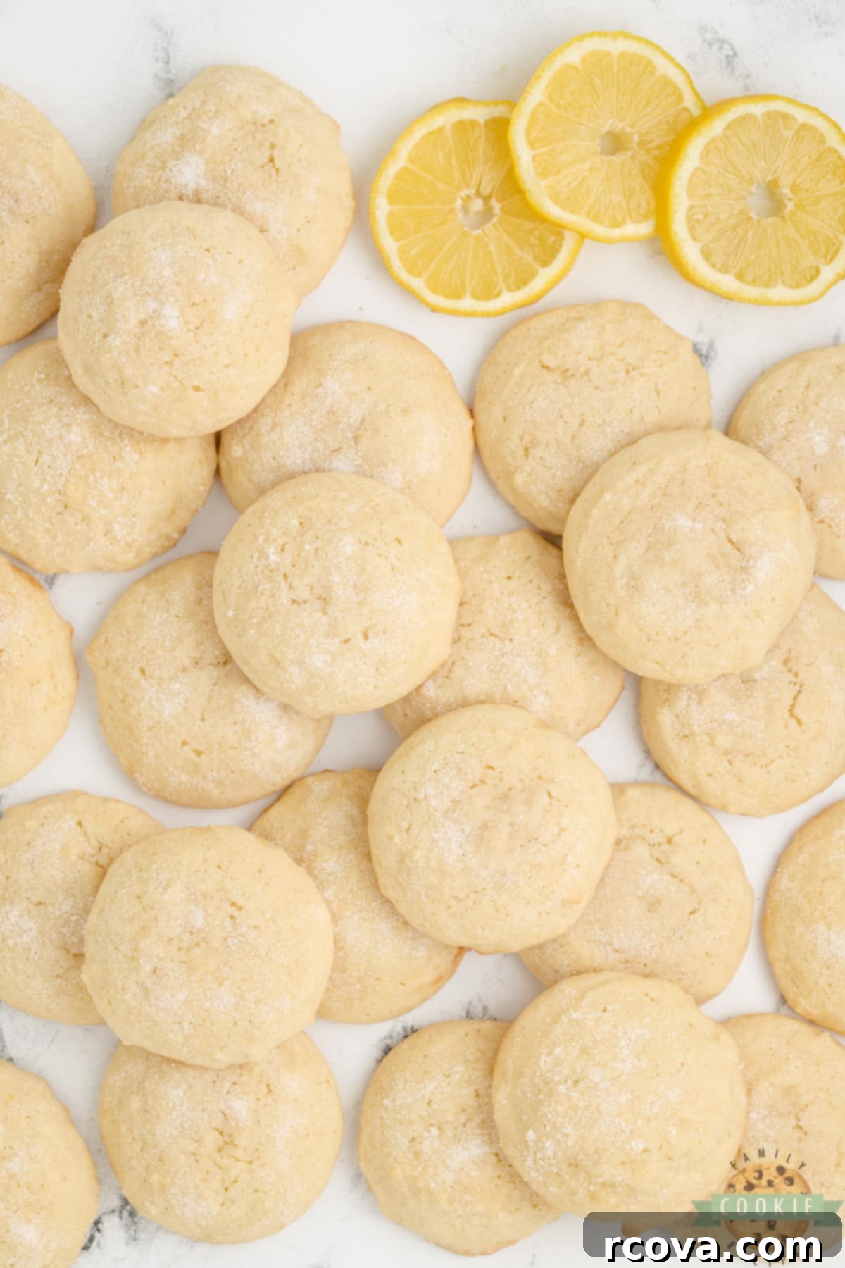 Zesty Lemonade Cookies 8 Simple lemon cookies made with 6 ingredients