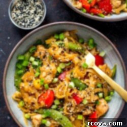 Instant Pot Sticky Honey Sesame Chicken Noodle Bowls 9 Instant Pot Honey Sesame Chicken Noodle Bowls