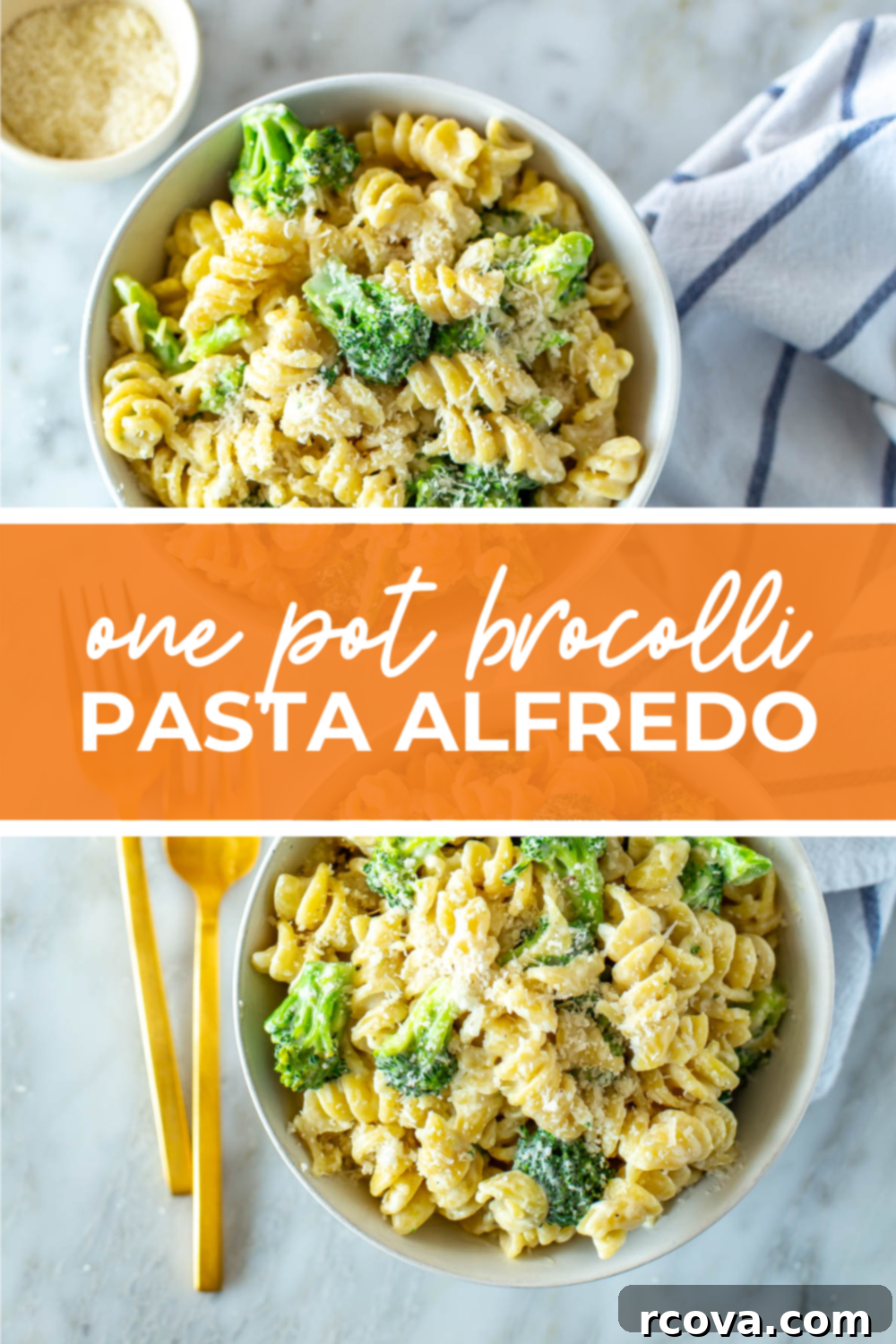 Creamy One-Pot Broccoli Alfredo Pasta 13 Creamy Broccoli Alfredo Pasta, a healthier comfort food option