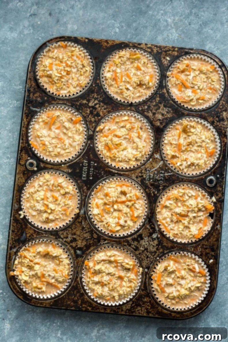 Wholesome Carrot Cake Oatmeal Cups 4 Meal Prep Carrot Cake Oatmeal Muffin Cups