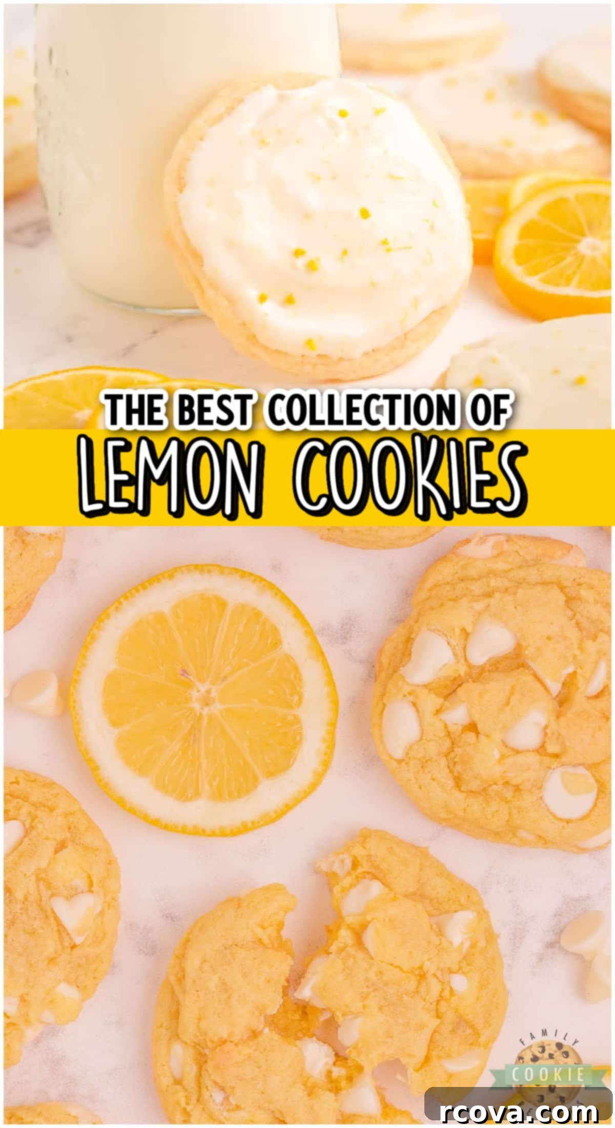 Zesty Lemon Cookie Creations 20 A stunning visual montage of various best lemon cookie recipes