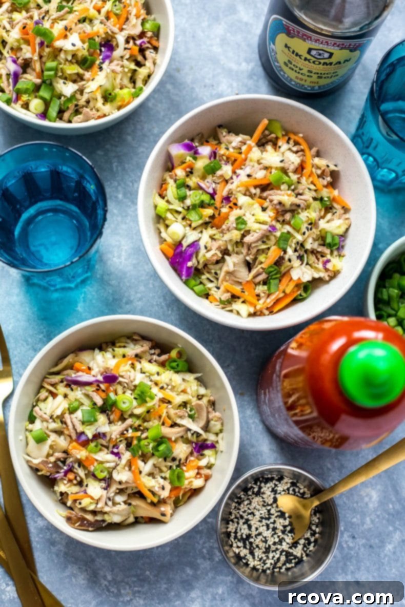 Instant Pot Keto Egg Roll Bowl 2 Low Carb Instant Pot Egg Roll Bowls