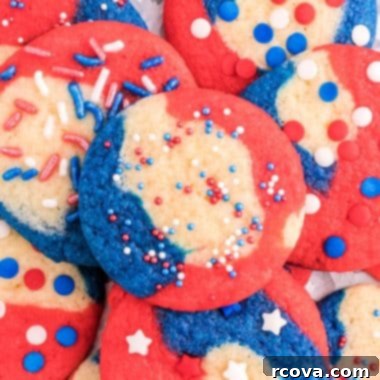 Stars and Stripes Swirl Cookies 9 img 21456 8