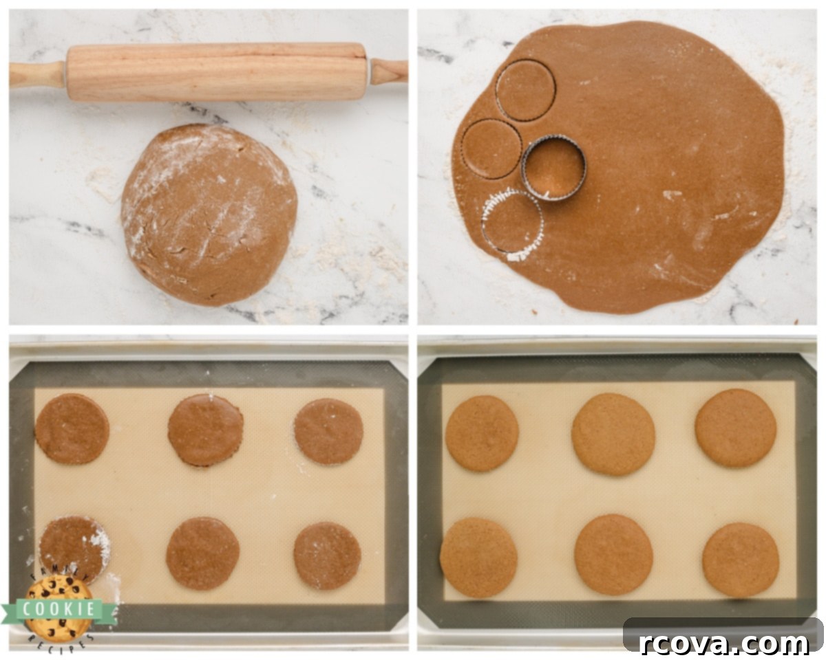 Soft and Chewy Molasses Cookies 5 how to make molasses cookies