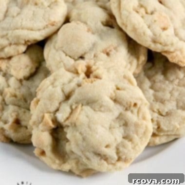Velvety Vanilla Treats 7 Vanilla Cream Cookies are soft, chewy and full of vanilla flavor. This simple cookie recipe is made with vanilla pudding mix and lots of crushed Golden Oreos - they are amazing!