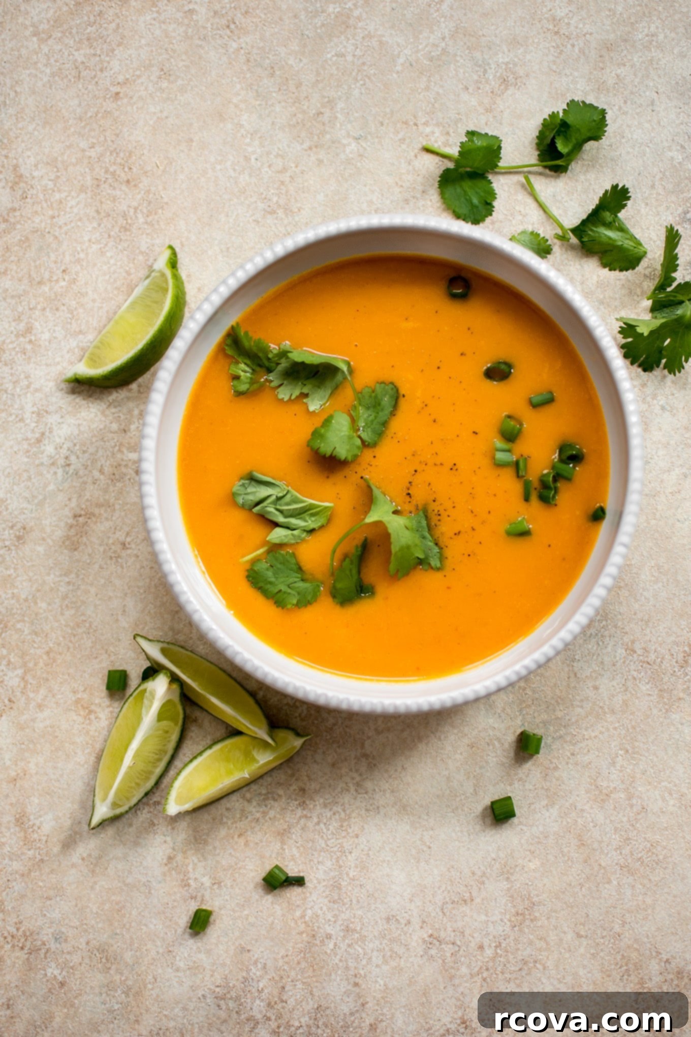 Effortless Healthy Living: 30+ Freezer Prep Meals 22 Thai Coconut Squash Soup via Salt & Lavender