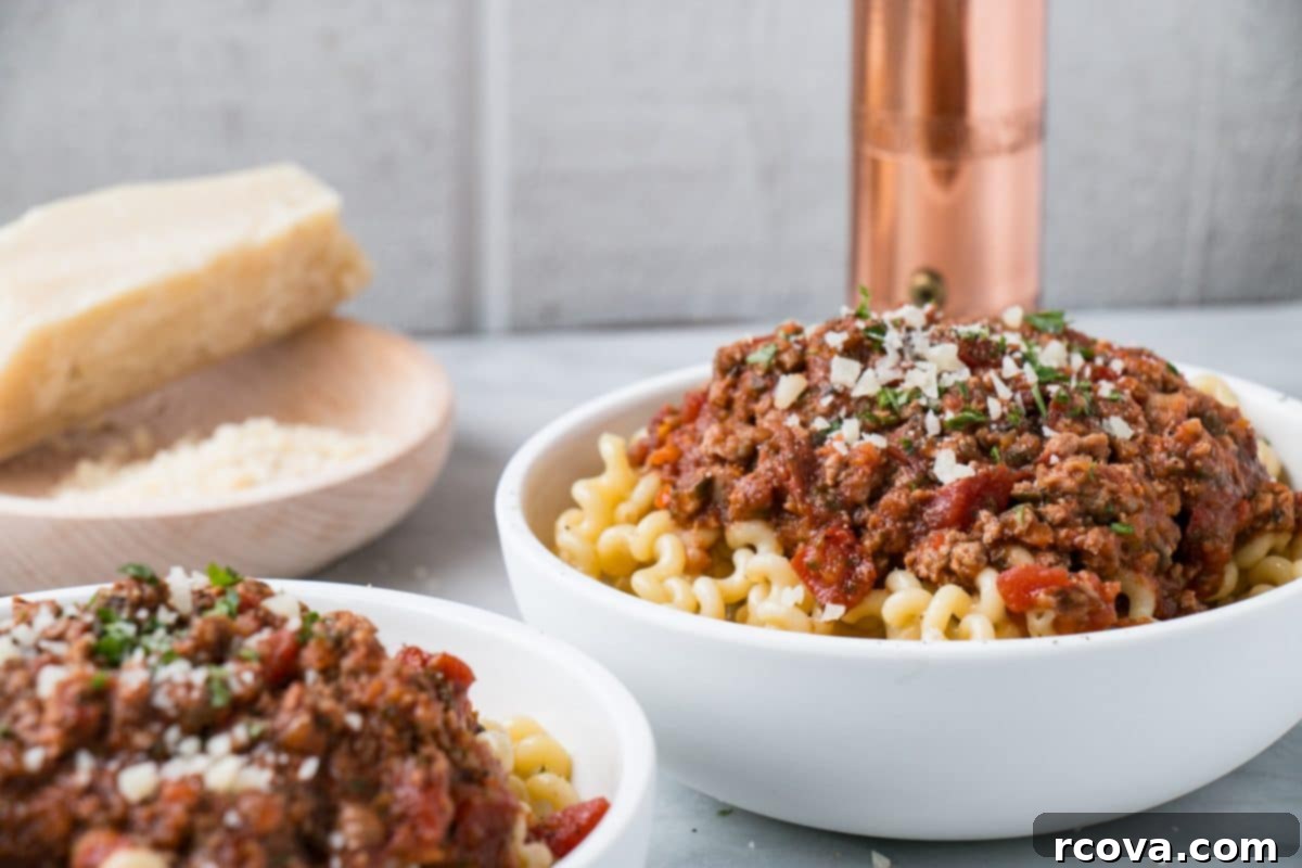 Effortless Healthy Living: 30+ Freezer Prep Meals 32 Weekday Ragù with Veggies via My Kitchen Love